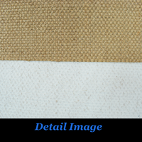 Rouleau de toile de peinture en mélange jute-coton 920 g/m², texture extra grossière - Rouleau parent haute densité pour peinture décorative