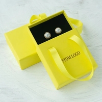 Boîte cadeau portable personnalisée pour extensions de perruques, bijoux cosmétiques, colliers, cils, avec fermeture magnétique et poignée