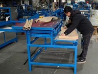 Machine manuelle d'enroulement de tubes en papier semi-crêpé pour isolation de transformateurs à huile, avec roulement à billes en acier inoxydable 304 pour engrenages de transmission
