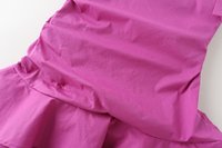 ZEVITY 2026 Nouvelle Robe Halter Asymétrique Unie à Volants en Cascade Sexy pour Femme, Plissée sur le Côté, Vestidos Robe Mujer, Dropshipping