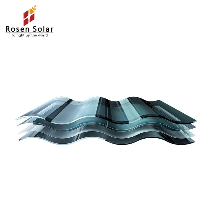 OEM BIPV 10W 30W Solar Module Glass Transparent Hjt Bipv Roof Pole ...