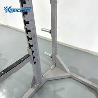 Matériel de fitness en acier inoxydable pour usage commercial, cage multifonctionnelle, rack de squat, entraînement de force, musculation