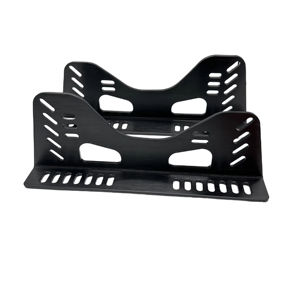 하이 퀄리티 5052 알루미늄 레이싱 버킷 시트 사이드 마운트 양극 산화 처리 된 골드 레이저 컷 벤딩 서비스 판금 제작 - Product Image 3