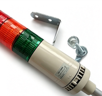HANYOUNGNUX Lampe de signalisation tricolore T-220-3AC 220V HY-T/220VAC, diamètre du poteau 18,4
