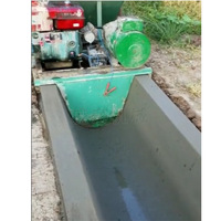 Machine de formage de fossé en béton Machine de tranchée de canalisation de drainage de revêtement