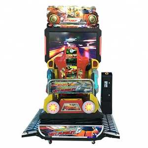 Divertissement intérieur, machine à moto à mouvement complet 3D Air Raid 55'' LCD, adaptée aux salles de jeux - Product Image 2