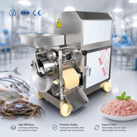 Machine à fabriquer de la pâte de poisson, machine à séparer la viande des os de poisson, séparateur de viande et d'os de thon, machine à retirer les os de crabe et de crevettes