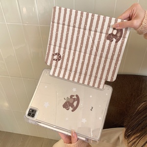 เคสไอแพดลายลูกสุนัขน่ารักสำหรับ <span class=keywords><strong>iPad</strong></span> Air, Mini6 <span class=keywords><strong>Pro</strong></span> 13 นิ้ว, Y-Fold รุ่นที่ 10 ดีไซน์ป้องกันการงอ พร้อมช่องใส่ปากกา - Product Image 4