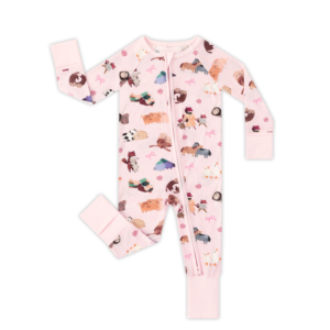 Miozing Mommy & Me, vêtements pour bébé fille nouveau-né à imprimé mignon, vêtements pour bébé en bambou, vêtements pour bébé respirants, boutique de vêtements pour bébé en gros - Product Image 2