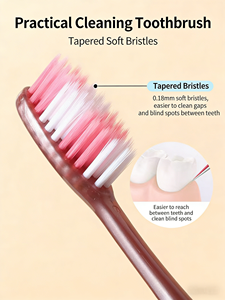 Cepillo de Dientes Desechable Joycare Portátil Extra Suave con Cerdas de PBT para Adultos, Cuidado Bucal con Función Blanqueadora, Mango de PP para Viajes y Hogar - Product Image 3