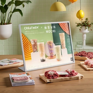 Bảng hiển thị kim loại bảng hiển thị <span class=keywords><strong>Menu</strong></span> hiển thị đứng <span class=keywords><strong>menu</strong></span> Nhà Hàng Giá đặt hàng tờ khách sạn phục vụ quán cà phê bảng hiệu - Product Image 3