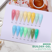 Gel de photothérapie 120 couleurs longue tenue pour extension d'ongles, style français, usage professionnel, non toxique, végétalien, écologique