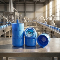 Offre Spéciale – Couvercle intelligent de 55 mm pour bouteille d'eau d'un gallon avec bouchon intérieur anti-effraction, sans BPA, en PE de qualité alimentaire, pour distributeur d'eau de 19 L, OEM