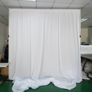 Aluminum white pipe and drape with curtains for event <b>party</b> - Product Image 5