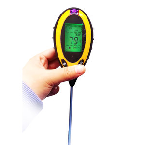 Novo 4 em 1 Digital PH Meter Solo Umidade Monitor Temperatura Luz Solar <span class=keywords><strong>Tester</strong></span> para Jardinagem Plantas Agricultura Com LCD Displayer - Product Image 1