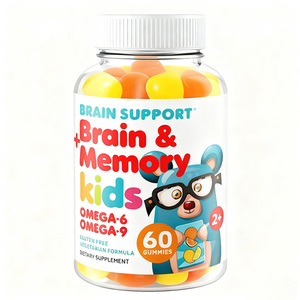 Não Buster bổ sung Gummy trẻ em hữu cơ não tăng cường bổ sung tập trung Bộ nhớ Gummies trẻ em Gummies cho não builde - Product Image 1