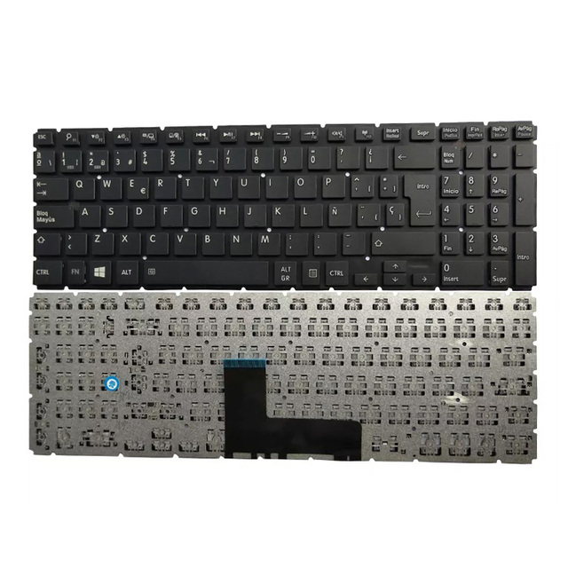 Factory Wholesale US Laptop Keyboard for Toshiba Satellite L50-B S50-B L55-B C55-C L50-C P50-C Replacement Notebook Keyboards