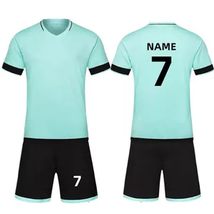 Футболка с принтом для мужчин и женщин, комплект одежды для футбола с коротким рукавом для мальчиков и девочек, спортивная форма
