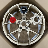 Jantes forgées Roc Custom 5x130 concaves légères à blocage central de 20 pouces pour Porsche 718 GT4 RS