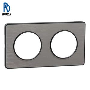 S540804j Cubierta de Aluminio y Policarbonato, Color Gris Carbón, 2 Posiciones, 156 mm de Ancho, 85 mm de Alto, 10 mm de Profundidad - Product Image 1