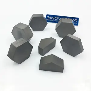 Persegi/heksagonal/silinder/persegi panjang/lengkung tunggal/karbida Boron sudut potong/pelat keramik karbida silikon Alumina