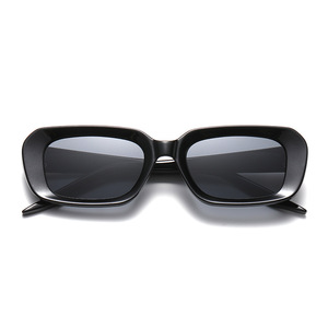 Jamie L2504 <b>Small</b> <b>Frame</b> <b>Sunglasses</b> Black Plastic UV400 Women's Fashion Sunshades - Product Image 5