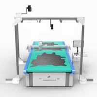 Robot de Corte de Cuero Genuino Jindex con Cámara, Sistema de Identificación Automática