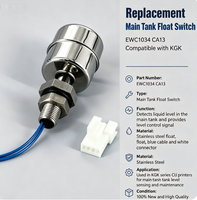 Interrupteur à flotteur de réservoir principal EWC1034 CA13 de remplacement, compatible avec KGK