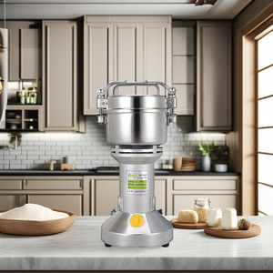 Broyeur de moulin à <span class=keywords><strong>prix</strong></span> d'usine Portable 1800w en acier inoxydable 430 feuilles rectifieuse de fèves de cacao - Product Image 1