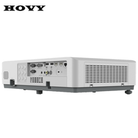Projecteur Hovy 5200 ANSI Lumens 3LCD Natif 2K WUXGA à courte focale avec HDBaseT, cartographie 3D, Android, portable, pour l'éducation
