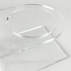 Factory Custom Clear Acrylic for Polished Surface Pet Feeder Bowl <b>Stand</b> & Platter for Dogs and Cats Display - Product Image 2