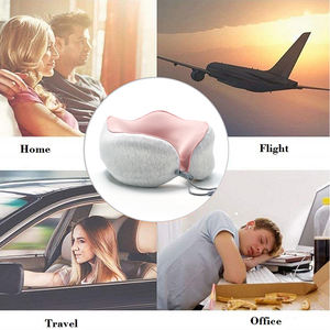 Oreiller de voyage en forme de U de bonne qualité, oreiller léger pour le cou, ensemble d'oreillers de voyage pour avion - Product Image 6