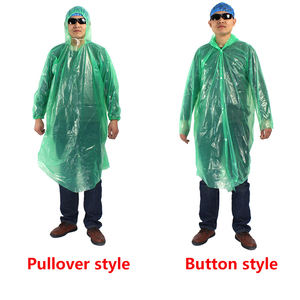 DD893 Portable Disposable Poncho Raincoats for Men Women Rain Poncho Emergency <strong>Fisherman</strong> Rain <strong>Coat</strong> - Product Image 5
