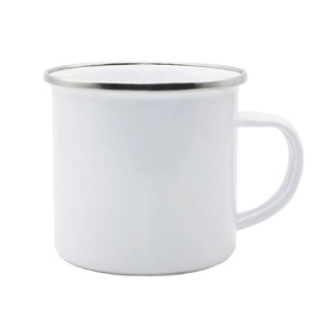 <span class=keywords><strong>Taza</strong></span> de Camping de Metal Esmaltado de 350 ml Personalizada al por Mayor de RubySub Factory, <span class=keywords><strong>Taza</strong></span> Esmaltada para Sublimación - Product Image 2