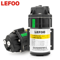 LEFOO Prix de gros 100gpd 24V DC Pompe à diaphragme auto-amorçante pour purificateur d'eau par osmose inverse Pompe de surpression