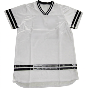 Tenues de football américain personnalisées avec impression numérique, échantillon gratuit, vente en gros, vêtements de sport jaunes pour adultes unisexes, 100% coton, manches courtes - Product Image 1