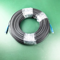 Câble de raccordement FTTH à 1 fibre SC UPC, cordon de brassage à fibre optique pour intérieur, certifié CE/ROHS/ISO9001, gaine LSZH/PVC, garantie 5 ans