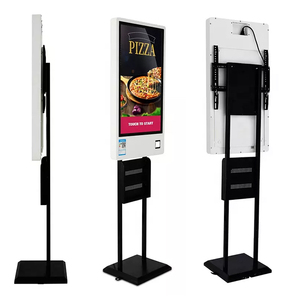 Kiosque auto-commandé de 32 pouces, kiosque de Service de paiement auto-alimentaire interactif capacitif autoportant pour Super marché auto-payé - Product Image 4