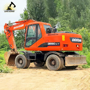 Excavadora Usada Doosan DH150W con Orugas de Goma Eficientes, Buena Estabilidad y Maniobrabilidad, Potencia de 86kW, 0.58-0.72m - Product Image 4