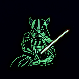 Tùy chỉnh 3D chiến thuật đêm <span class=keywords><strong>Glow</strong></span> <span class=keywords><strong>PVC</strong></span> vá huỳnh quang cao su sáng logo phát sáng trong bóng tối sắt-on phong cách - Product Image 3