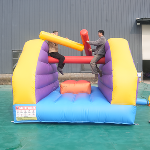 Arène de combat gonflable de gladiateurs - Jeu interactif commercial pour événements festifs à 2 joueurs - Product Image 1