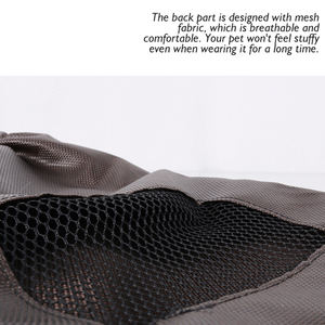 Nuevo tipo de <span class=keywords><strong>bolsa</strong></span> para caminar para mascotas con patrón sólido, resistente al desgaste, resistente a los arañazos, Correa informal para mascotas, asistencia para parálisis - Product Image 4