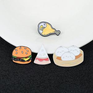 Insignes d'é<span class=keywords><strong>pingles</strong></span> de marque personnalisés Conception personnalisée <span class=keywords><strong>Chips</strong></span> de fleurs sur le thème des fruits Émail pour épinglette Broches Entreprise - Product Image 1
