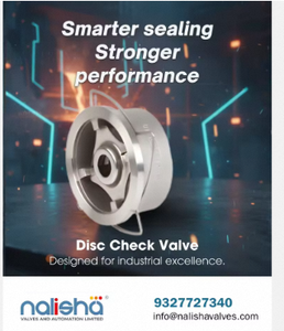 Válvula de Retención de Disco Nalisha Manual para Alta Temperatura, Aceite y Gas, 2 Pulgadas, Sellado de Acero, Hecho en India - Product Image 3