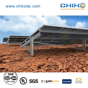 <span class=keywords><strong>Para</strong></span> sistemas de soporte de montaje solar de acero ajustable de alta eficiencia con certificación UL Panel solar de tierra de aluminio negro <span class=keywords><strong>para</strong></span> uso doméstico - Product Image 3