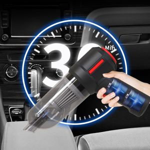 Aspiradora de coche de <span class=keywords><strong>95000Pa</strong></span>, aspiradora inalámbrica 3 en 1, bomba de vacío de mano para succión del hogar, accesorios portátiles inalámbricos para coche - Product Image 4