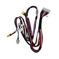 Kabel Daya Kabinet Pengganti Baterai Custom 2+6 untuk Skuter Listrik, Sepeda Motor, Komputer - Konduktor Aluminium Universal untuk Pengisian Daya