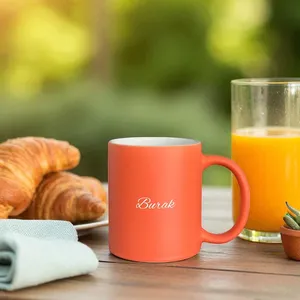 Sunshine <b>Orange</b> Personalized 3D Animal Design Turkish Ceramic Core Mug Dishwasher Microwave Safe 200ml 600ml Business <b>Gifts</b> - Product Image 4