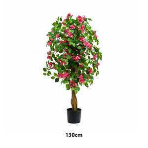 Realistischer Hochwertiger Künstlicher Bougainvillea-Baum im Topf Umweltfreundliche Wasserbeständige Zimmerpflanze für Haus, Garten und Festlichkeiten - Product Image 6