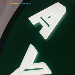Flecha de diseño de iluminación led, letras de publicidad, letrero de canal de acero inoxidable de metal - Product Image 3